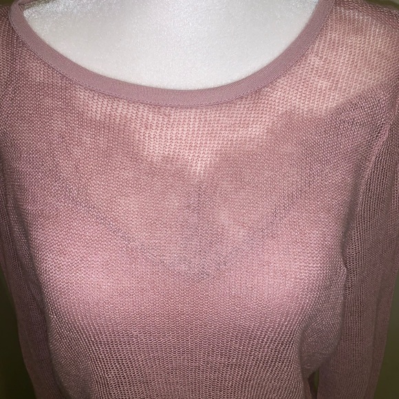 Free People Blush Lace Knit Sweater Dress - Picture 2 of 7